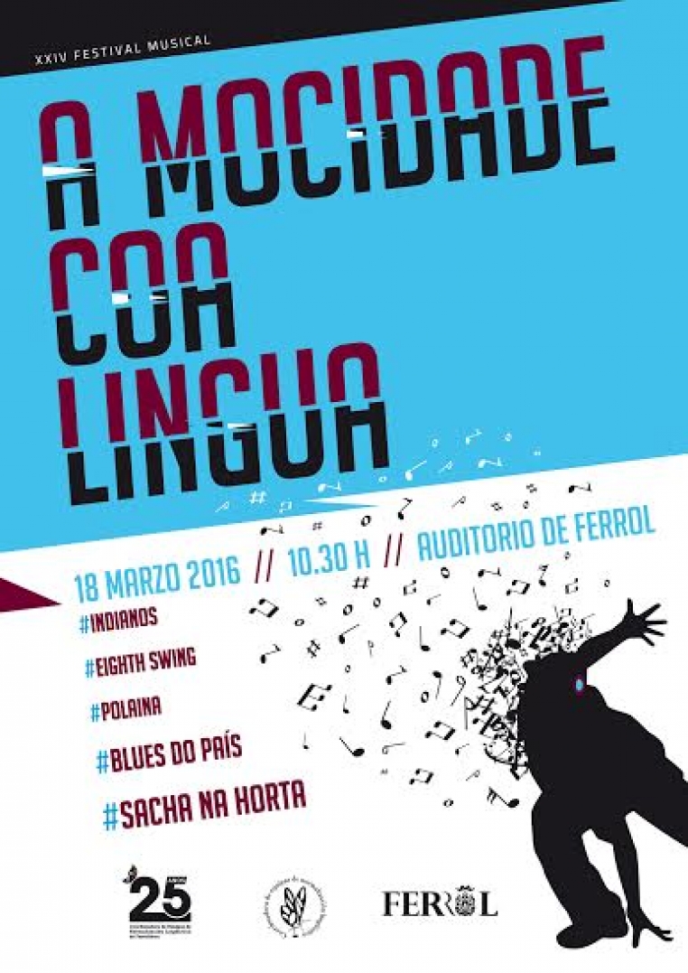 Mais um ano, um concerto no Auditório Municipal culmina &#039;A Mocidade com a Língua” em Ferrol
